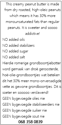 100% Pure Peanut Butter 500g - Image 4